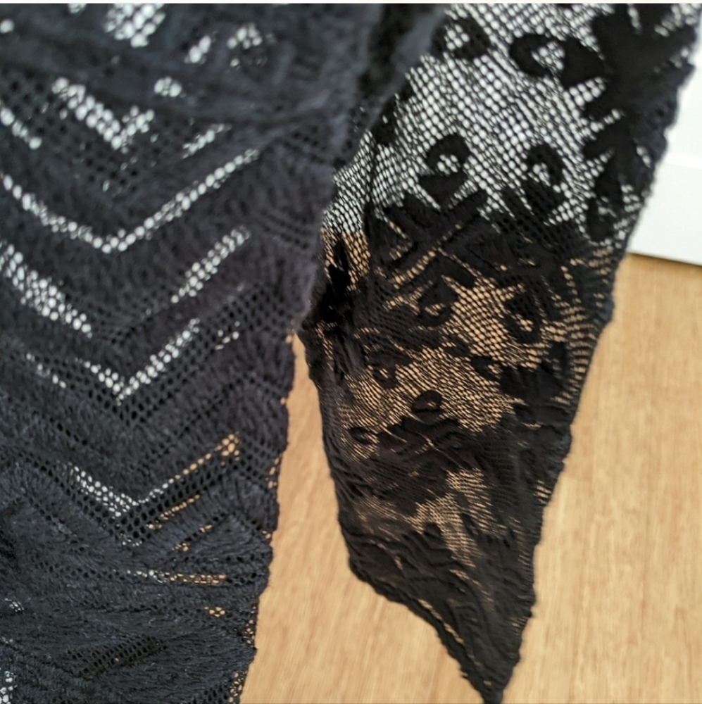 ISABEL MARANT Pour H&M Black Lace Sheer Patterned Top - New and Gorgeous! - Picture 14 of 16